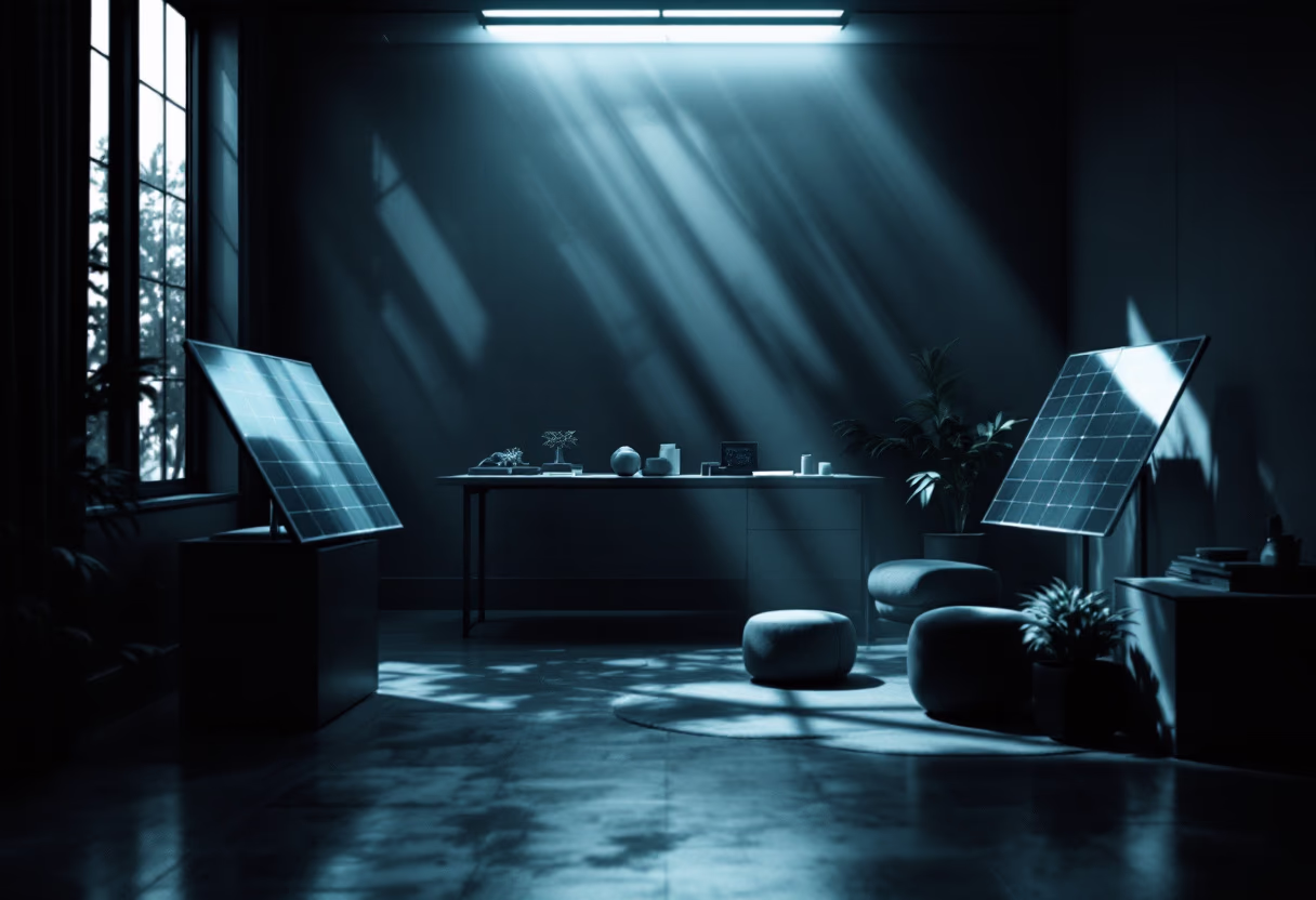 [background image] image of office setting (for a solar panel installer)